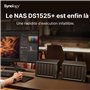 NAS de Bureau DS1525+ à 5 Baies, Extensible jusqu'à 15 Baies