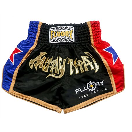FLUORY Short de Combat Muay Thai MMA Vêtements d'entraînement Cage Combat Combat Arts Martiaux Kickboxing