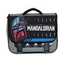 Bagtrotter Cartable 38cm Star Wars The Mandalorian Noir et Gris