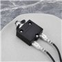 eMagTech 1 disjoncteur à bouton-poussoir avec fil 32 V 18 AWG pour appareils électriques, petits générateurs, compresseurs d'air