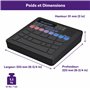 Yamaha FGDP-50 Finger Drum Pad – Pad de Batterie Électronique Avancé avec Pads Ultra-Sensibles, 48 Kits Préréglés, 1.500 Sons, H