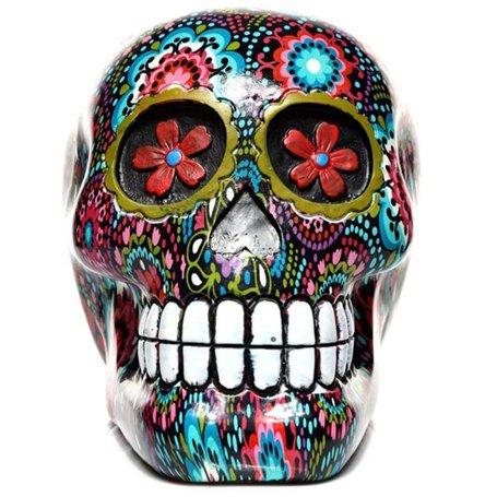 Puckator Tirelire Crâne Rockabilly - Le King