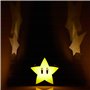 Lampe Projecteur Super Star Mario Bros - Marchandise Officielle Nintendo, Lumière d'Ambiance Décorative pour Maison ou Bureau, C