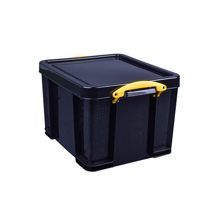 Really Useful 35BKCB Boîte de Rangement en Plastique Facilement Empilable 35 litres - 480 x 390 x 310 mm