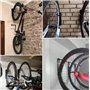 FK Cycling Lot de 3 crochets muraux pour vélo