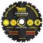 1 x SCCSN20165_24 SabreCut 165mm 24T x 20mm Alésage Haute Performance Ultra Mince Kerf Bois Contreplaqué MDF Aggloméré Cadrage L