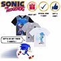 Sonic The Hedgehog T-Shirts Garçon (Lot de 3) Multicolore 7-8 Ans