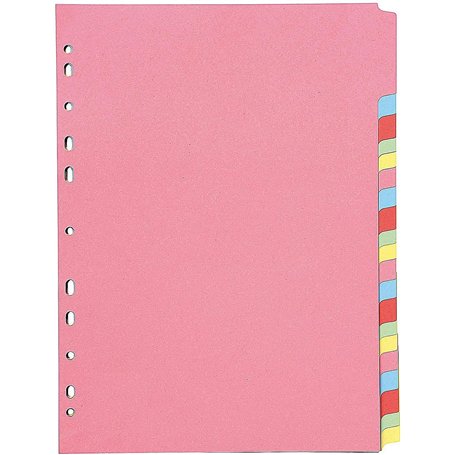 Q Connect Lot de 20 intercalaires A4