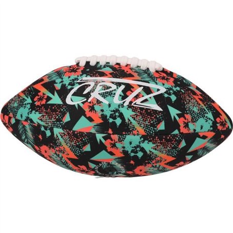 Ballon de football américain - CRUZ - Néoprene - Prise améliorée - Pour piscine et jardin