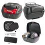 Top Case Moto Bagage Coffer Valise Porte-Bagages 40 lt Quad Touring Scooter