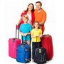EQLEF® Lot de 4 jolies étiquettes à bagages en PVC pour valise ou cartes de visite