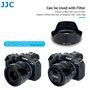 JJC Pare-Soleil de Rechange pour Canon EW 65B pour Objectif Canon RF 24 mm f/1.8 Macro is STM, Objectif Canon EF 24 mm f/2.8 is 