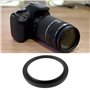 The Lord of the Tools Lot de 2 bagues d'adaptation pour Filtre d'objectif 46 mm à 52 mm en Alliage d'aluminium Noir pour Apparei