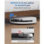 ECOVACS DEEBOT T50 OMNI - Aspirateur Robot Laveur avec Station - 15000Pa - Brosse latérale et serpilliere Extensibles - ZeroTang