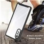 Liner Coque Compatible avec LG Velvet 5G/4G, Étui Transparente Rigide PC et Souple TPU Housse Gel Silicone Bumper Case Antichoc