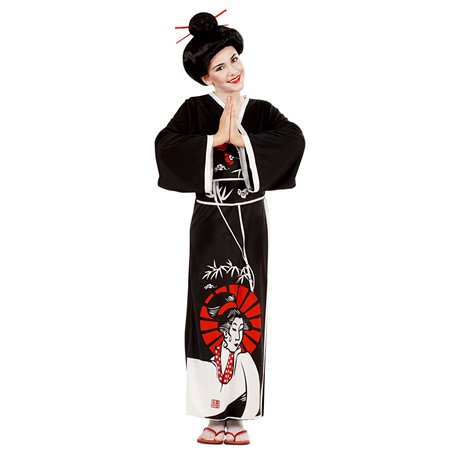 widmann 57369 Costume GEISHA 164 cm / 14-16 Years
