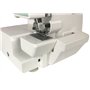 NECCHI N178 Machine à surjeter avec différentiel, coupe et couture aussi pour débutants, avec 3 et 4 fils, 10 points de couture 