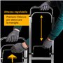 Avilia Porte-Bagages Pliable - Chariot à Chargement à 2 Roues avec Structure en Aluminium et poignée télescopique, idéal pour Co