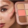KIKO Milano Golden Oasis All Over Face Palette 01, Palette Pour Le Visage Avec Correcteur, Fond De Teint, Poudre Bronzante Et Bl