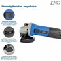 ENG PRO Meuleuse d'angle, disque de 125 mm puissance 800 W Poignée supplémentaire, professionnelle, électrique, vitesse 11000 r.
