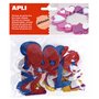 APLI 13486 - Sachet de 50 chiffres en mousse adhésive à paillettes