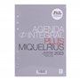 Miquelrius - Rechange agenda anneaux 16 mois (Septembre 2022 Décembre 2023) - Jour par page - Plus 155 x 213 mm (environ A5) - F