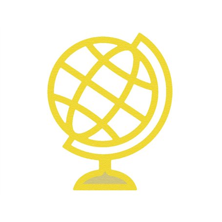 Matrice de découpe fine ZAG Autres globe terrestre