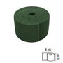 Éponge en fibre verte professionnelle. Rouleau de 14 cm x 6 m.