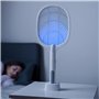 Raquette Anti-insectes Rechargeable 2 en 1 avec Lumière UV Elecfly InnovaGoods