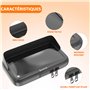 Support Telephone Moto Etanche Sacoche Telephone Moto avec Visiere valide pour Les Smartphones jusqu'a Un ecran de 7,5" valable