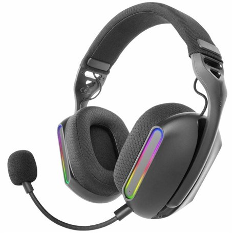 Casques avec Micro Gaming Mars Gaming MHWPRO Noir