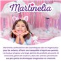 Martinelia Bombe de Bain Tablette de Chocolat Rose pour enfant - Boule de bain effervescente pour Fille - Sans Produits Nocifs