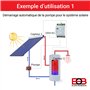 ELEKTROBOCK RJ402 Interrupteur différentiel de température | pour Pompe de Circulation et système Solaire - Rail DIN - avec 2 ca