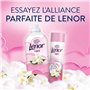 Parfum de linge Lenor Light, 78 lavages (6 x 155g), Fleur de Jasmin, une fraîcheur légère qui dure