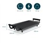 Plancha Princess Table Chef Economy Classic - 2 à 4 personnes - 1 800 W - Surface de cuisson 43 x 23 cm