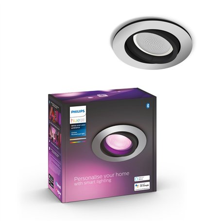 Philips Hue White & Color Ambiance Centura downlights ronds 1 pack
