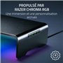 Razer Monitor Stand Chroma - Support de Moniteur en Aluminium avec hub USB-C à 4 Voies avec Chroma RGB (50cm x 21cm x 7.85cm, Co