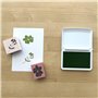 COLOP Encreur Make 2 Smooth Green 70 x 110 mm, tampon encreur pour tampon manuel traditionnel