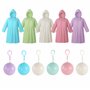 Lot de 6 ponchos de pluie (2 blancs