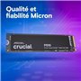 CRUCIAL - P510 - SSD interne - 2 To - PCIe Gen4 NVMe M.2 - Vitesse lecture jusqu'a 11000 Mo/s - CT2000P510SSD8