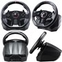 Volant de course - SUPERDRIVE - GS850-X - Levier de vitesse manuel - 3 pédales - Palettes - PS4 / Xbox
