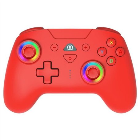 Manette sans fil - SUBSONIC - Switch 2 / Switch - LEDs programmables - Vibrations - Gyroscope - Rouge