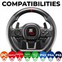 Volant de course - SUPERDRIVE - GS650-X - Levier de vitesse manuel - 3 pédales - Palettes - PS4 / Xbox