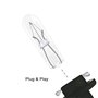 Magnet - Lot 20 Ampoules Halogène Wedge Témoin Chaude 3200K - 12V 1.2W T5 w2x4.6d - Pour Tableau de Bord, compatible auto et mot