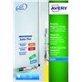 Avery Signalisation Etiquette magnétique/imprimable 50 x 140 mm Pochette de 40 Blanc