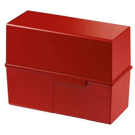HAN 975-17 Organiseur de bureau pour 500 fiches Rouge