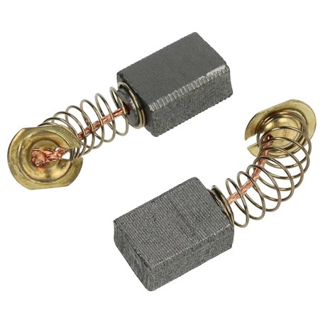vhbw 2x Balais de charbon pour moteur 6 x 9 x 12mm compatible avec Makita 9524NB