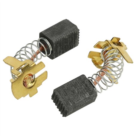 vhbw 2x Balais de charbon pour moteur 10 x 7