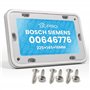 DL-pro Clapet d'entretien pour Bosch Siemens 646776 00646776 - Rabat de boîtier - Rabat de service - Porte de service pour échan