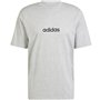 T-shirt à manches courtes homme Adidas M LIN SJ T JE9002 Gris